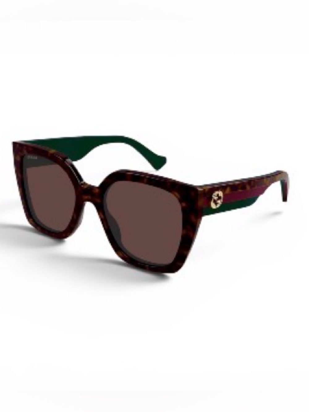 Gucci gg 1300’s Butterfly Frame Sunglasses, 55mm Brown
& Gucci Sunglass Case NWO